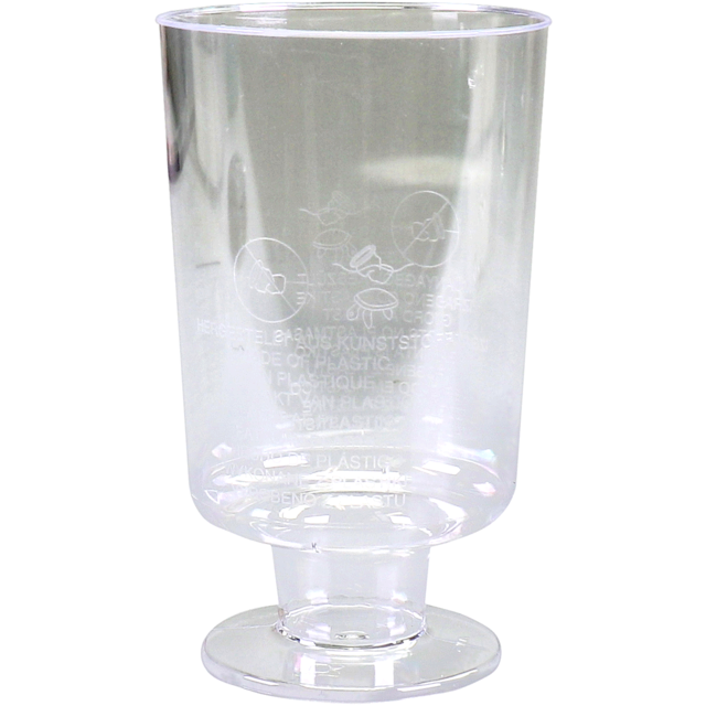 Glas, borrelglas, pS, 40ml, transparant