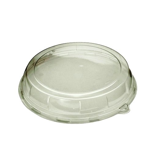 Sabert rPET domed lid for round platter Ø30cm; 2 x 25 pcs