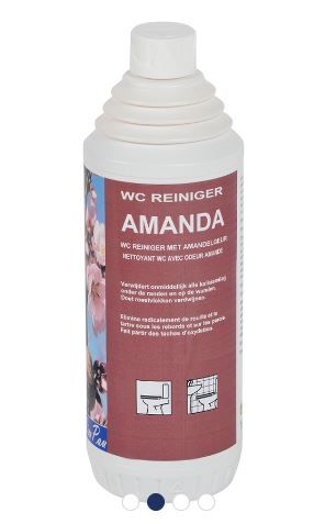 TOILET CLEANER AMANDA 1L WITH NECK